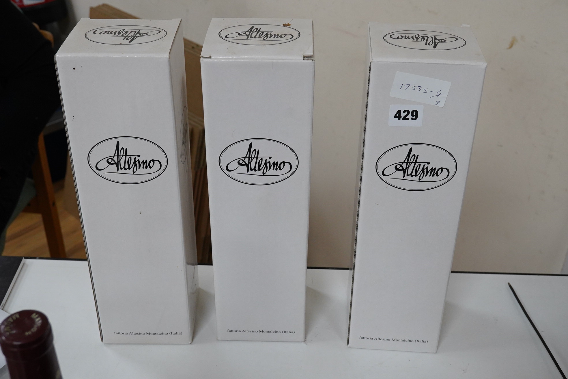 Three magnums of Altesino, Brunello di Montalcini, 2001. Condition - boxed